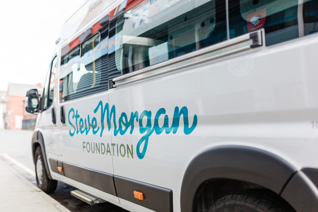 Steve Morgan Foundation 100th minibus