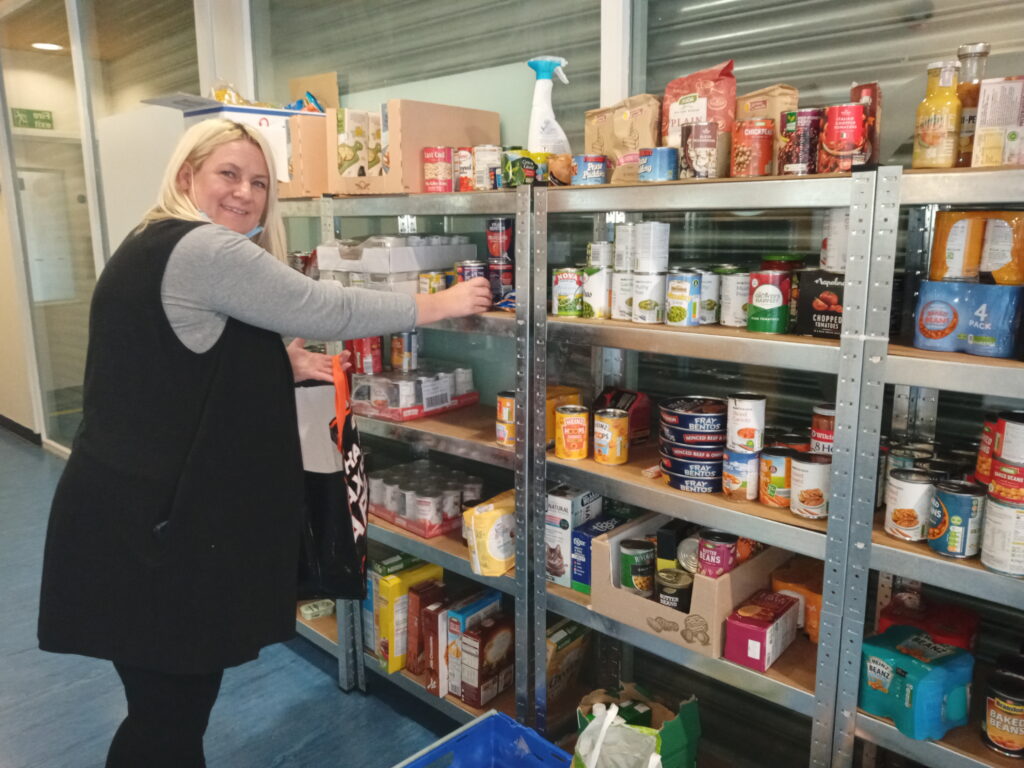 BNENC's food bank