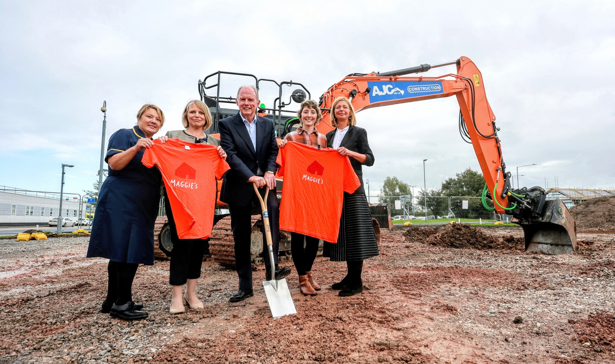 Maggie's North Wales ground breaking