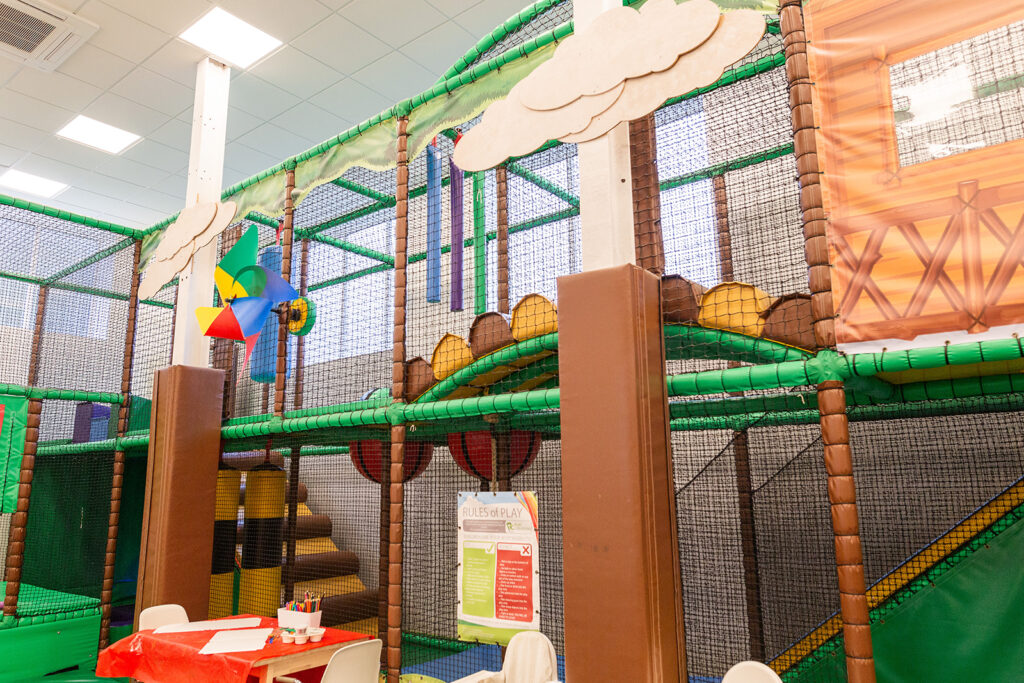 Soft play activity centre at SPACE after school club