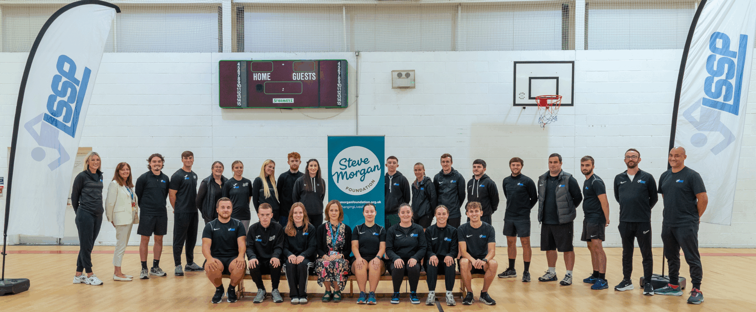 LSSP team with Ruth Dixon from Steve Morgan Foundation